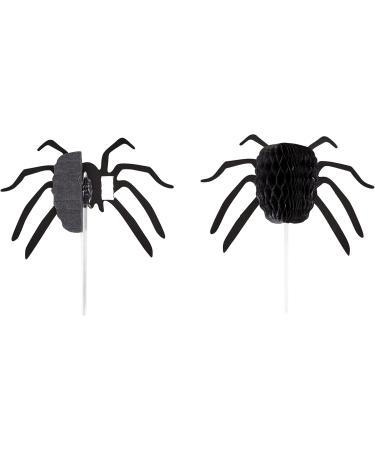 Wilton Cupcake Toppers 12/Pkg-Honeycomb Spiders - Buy Online on GoSupps.com