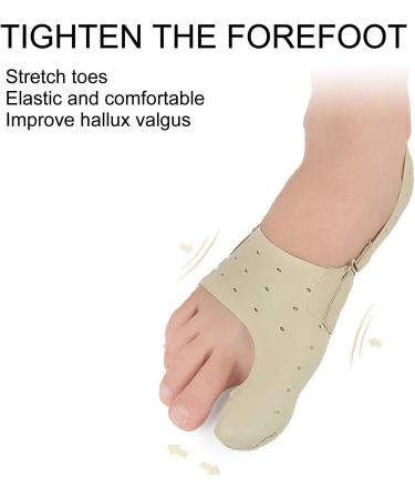 Breathable Hallux Valgus Bunion Correction Sleeve - 3Pcs Set | Foot Care Tool for Bunion Correction & Toe Separation - Size L (40-45) - Buy Online on GoSupps.com
