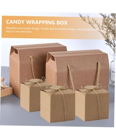COHEALI Box Kraft Paper Box Wedding Ceremony Decorations Cupcake Toppers Biscuit Container Biscuits - Buy Online on GoSupps.com