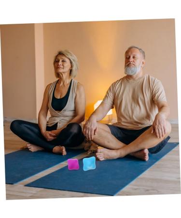 Clispeed 2-Piece Hexagonal Massage Balls - Hand Massager & Meditation Tool for Stress Relief | Blue Sixkant Governing Balls - Buy Online on GoSupps.com
