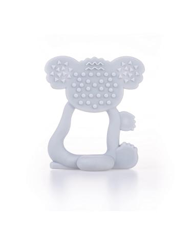 GILIGUMS 21323 Koala Teether Ring - Soft Grey Teething Toy for Babies | Shop Worldwide - Buy Online on GoSupps.com