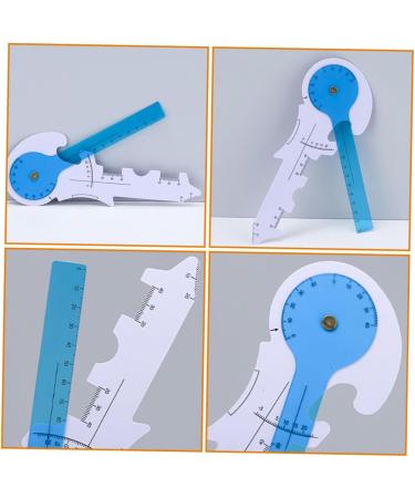 Oatipho Portable Pupillometer - Accurate Pupil Distance Measurement Tool for Glasses Frames - Metal Spacing Scale & Light Tape - Buy Online on GoSupps.com