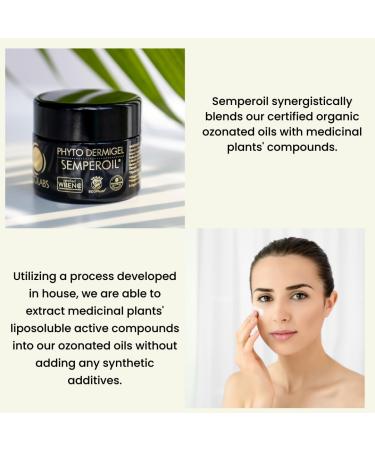 OZOLABS | Product Bundle: Ozone Oil and Phyto Dermigel Day and Night Cream Set | Anti-Aging and Regenerating Skincare Duo | With the benefits of Organic Ozonated Oil | ISO 9001 |50 ml & 30 ml - Buy Online on GoSupps.com