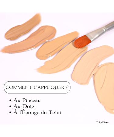 T. LeClerc Powder Foundation Fluid - Shade 06 Matte Gold - Vegan - Dermatologically Tested - Buy Online on GoSupps.com