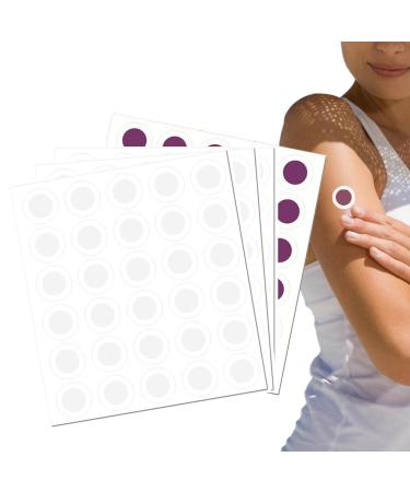 UV Sunscreen Patches - 120 UV Detection Stickers | Self-Adhesive Transparent Sunny Detection Patch Safe Sun Protection Reminder for Lambo Cheek