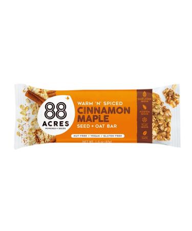 88 Acres Cinnamon & Oats Seed Bar, 1.6 OZ