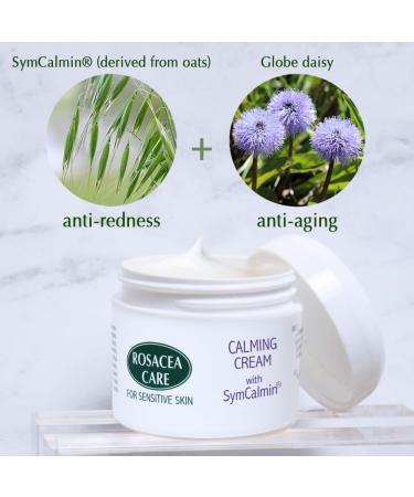 Calming Cream with SYMCALMIN - Anti-Aging Nourishing Effective for Rosacea (2 Oz) | International Shipping Available - Buy Online on GoSupps.com