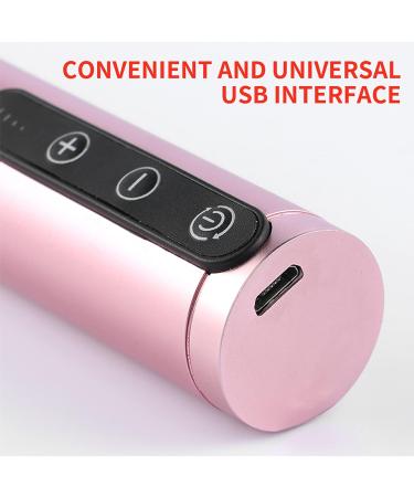 30000RPM Electric Nail Drill Pen Manicure Cordless Portable Strong Nail File Kit USB Rechargeable Pedicure Polishing Set Art Salon Tool Pink - Buy Online on GoSupps.com