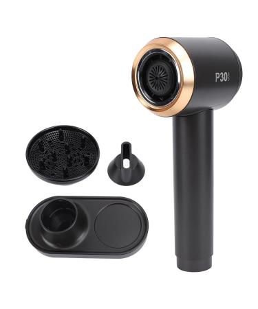 Cordless Hair Dryer Rechargeable Portable Hair Dryer Constant Temperature Cold Heat Quick Drying with Magnetic Nozzle for Travel (US Plug 100-240V)