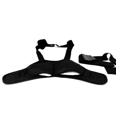 Inguinal Hernia Support Belt - Adjustable Groin Straps - Surgery & Injury Recovery - Abdominal Support Belt for Sports Hernia - Everyday Medical Hernia Guard (Black) - Buy Online on GoSupps.com