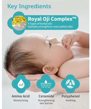 Pri-mmune Calming Diaper Cream - Korean Zinc Oxide Baby Cream for Soothing & Treating Diaper Rash - Allergen-Free 2.7oz - Buy Online on GoSupps.com