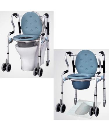 Walker Standing Rehabilitation Toilet seat with Walker Toilet Walker Pulley with Seat Walk Armrest Bath Crutch Good Times 4 Wheels - Buy Online on GoSupps.com