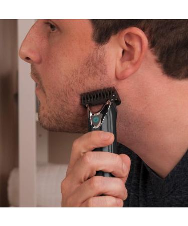 Wahl Stainless Steel Lithium Ion 2.0+ Beard Trimmer & Grooming Kit for Men - Electric Shaver, Nose & Ear Trimmer, Rechargeable Model 9864 - Buy Online on GoSupps.com