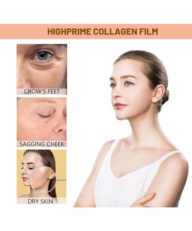 Collagen Forehead Patches For Wrinkles Hydrolyzed Collagen Face Tape Wrinkle Facial Patches To Help Reduce The Appearance Of Frown Lines Crow S Feet Smile Lines Forehead & Cheek Face Mask - Buy Online on GoSupps.com