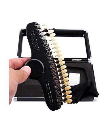 oiakus Teeth Whitening Course Followed by Dentists, Professional 3D Porcelain Teeth Whitening Shade Chart R-20, for Teeth Whitening Course Followed by Dentists.