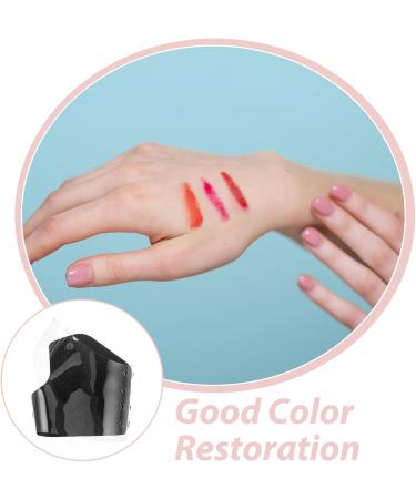 Angoily Palette de Maquillage Noire en Polyur thane Plateau de M lange pour Fond de Teint et Correcteur Outil Cosm tique Portable pour Maquillage Professionnel et Usage Personnel  - Buy Online on GoSupps.com