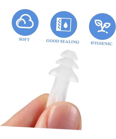 Buy Didiseaon 120 Pcs Waterproof Noise Reduction Ear Plugs - Silicone Bulk Earbuds for Sleep | Best International Shipping - Buy Online on GoSupps.com