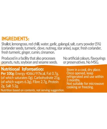 Thai Taste Yellow Curry Paste 114g Pack of 3 with World Food Shop Scoop - Authentic Thai Flavour for Delicious Curries - Perfect Blend of Spices and Aromatics - Buy Online on GoSupps.com