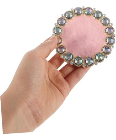  BATHVEVE Nail Art Mixing Palette Resin Nail Art Palette with Crystal Gem Edge Nail Polish Mixing Plate Nail Art Display Board Nail Painting Palette - Buy Online on GoSupps.com