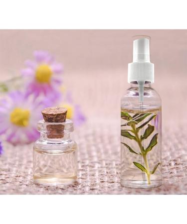 Transparent Plastic Spray Bottles Set - 4PCS Reusable Fine Mist Atomiser for Essential Oils & Travel (100ml 3.5oz) - Ideal for Perfume & Liquid Storage - Buy Online on GoSupps.com