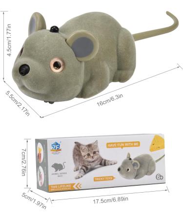 Interactive Wireless Cat Toys - Remote-Controlled Electronic Mouse for Hunting Fun - Buy Online on GoSupps.com