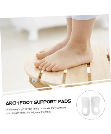 Premium Foot Insoles for Plantar Support | Comfort Shoe Inserts for Men | Arch Cushions & Correction Pads - 15x7cm - Buy Online on GoSupps.com