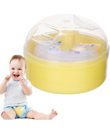 applicateur de poudre pour le corps applicateur d' ponges poudre - Puff et tui poudre pour le corps apr s le bain pour les tout-petits base en poudre pour couches Citronier - Buy Online on GoSupps.com