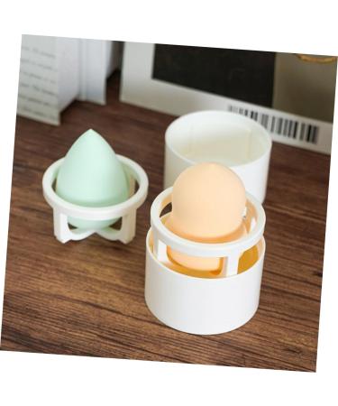 minkissy Sponge Drying Rack Beauty Sponge Holder Sponge Stand Storage Makeup Sponge Holder Powder Puff Rack Sponge Rack Drying Rack White Gourd Cotton White Sponge Holder - Buy Online on GoSupps.com