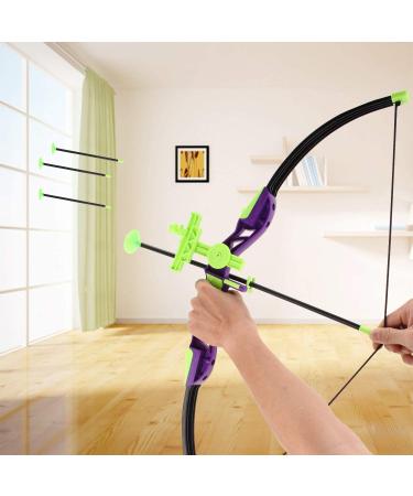 Sport Series Archery Shooting Set - Bow & Arrow Toy for Kids - Outdoor Hunting Game with 12 Suction Cup Arrows - Green - Buy Online on GoSupps.com