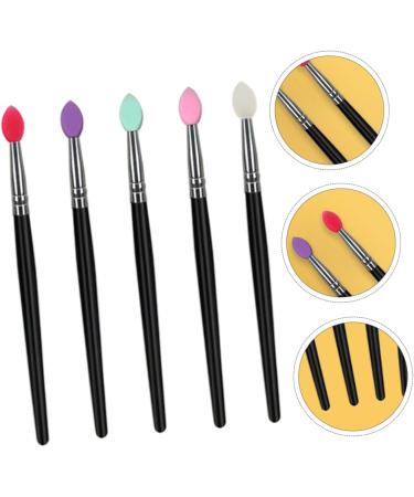 DOITOOL 5pcs Eye Shadow Brush Makeup Brush Flat Eyeshadow Brush Makeup Tools The Face Cosmetic Brush - Buy Online on GoSupps.com