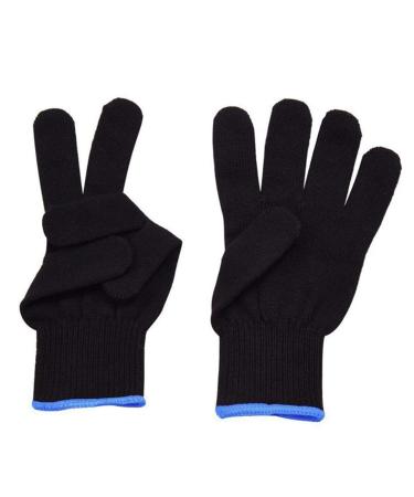 Courti 2PC Heat-Resistant Gloves | Protective Heating Gloves for Curling Iron & Rod | Random Blue Pink Colors - Buy Online on GoSupps.com