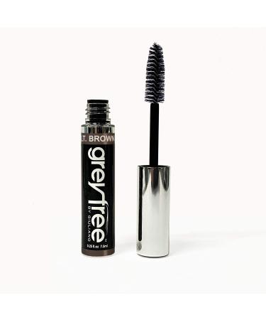 Greyfree 2 PACK Temporary Hair Color for Gray Hairlines, Eyebrows, Mustache & Beards - Light Brown - Buy Online on GoSupps.com