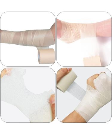 6 Rolls Healeved Sports Tape for Wrist Injuries - Absorption Proof Tennis Tapes for Racket, Fingers, Ankles - Skin-Colored 6.5x6.5x6cm (Pack of 3) - Buy Online on GoSupps.com