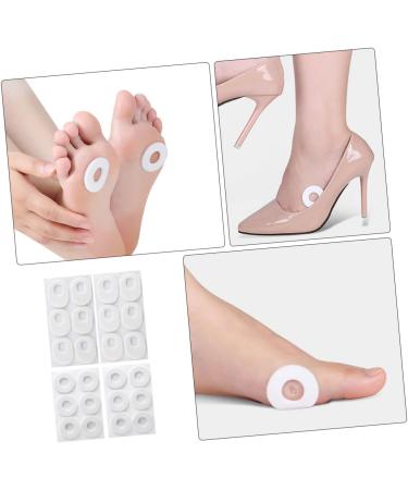 Healeved 4 Sheets Corn Stickers Anti Wear Heel Pads Pads Feet Fabric Padding Heel Pad Pain Corn Pads for High Heel Protectors Foot Corn Protector White Toes Liner Felt - Buy Online on GoSupps.com