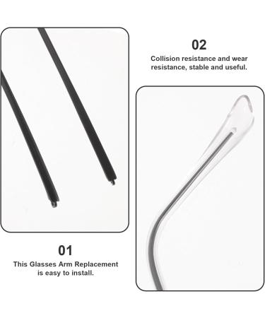 Buy Healvian 2ST Glasses Bracket - Durable Metal Replacement Arms for Brillen & Gel Glasses - International Shipping Available - Buy Online on GoSupps.com