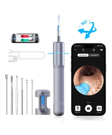 DTD Wireless Ear Otoscope 3.5mm 1080P HD Earwax Cleaning Tool for iOS Android Tablet
