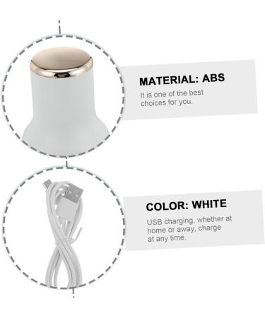 Healeved Electric Foot USB Remover USB Rechargeable Pedicure Tool USB Foot Feet Care Remover Scraper Safe Foot Care Tool Foot Pedicure Tools Power Tools Major Abs White - Buy Online on GoSupps.com