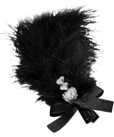 amangul Feather Hair Clip Sweet Glinting Diamond Cute Hair Duckbill Clip Headwear Hair Accessories for Women Girls(White) - Buy Online on GoSupps.com