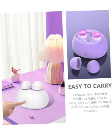 Buy Partykindom 5-Piece Color Glasses Cleaning & Remote Tool Case Set - Travel Make-Up Accessory White 5.8x6.5x6cm Ideal for International Shipping - Buy Online on GoSupps.com