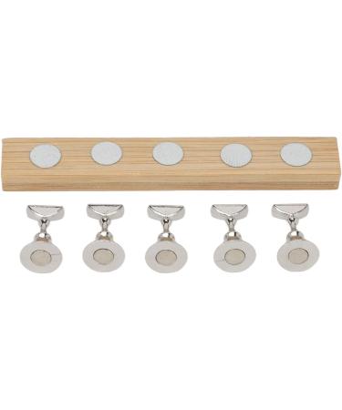 Magnetic Nail Art Practice Stand Strong Adsorption Nail Holder for Different Shapes And Sizes Wooden & Alloy Nail Display - Buy Online on GoSupps.com