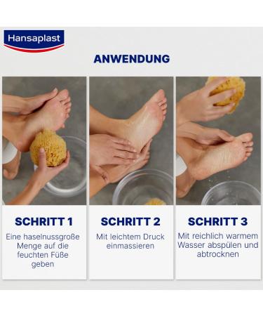 Hansaplast 2in1 Anti-Cornea Peeling (75ml) - Effective Foot Care with Pumice Stone & Urea for Soft Smooth Feet - Buy Online on GoSupps.com