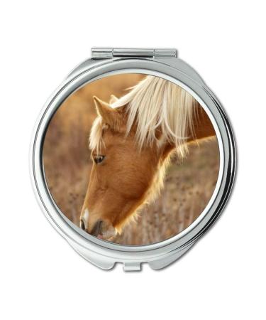 Mirror Travel Mirror animal photography animals grazing pocket mirror portable mirror