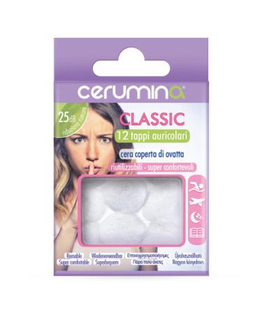 Cerumina earplugs classic 12 pieces