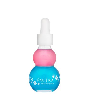 Pacifica Face Serum Flower Fix Hyaluronic Acid Facial Serum Oil | Anti Aging Serum for Face | Skin Brightening Serum for Dark Spots | Hydrating Anti Wrinkle Full Face Serum for Women | Natural Vegan