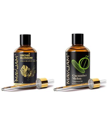 MAYJAM 100ML Orchid Blossom and Cucumber Melon Fragrance Oils Essential Oils