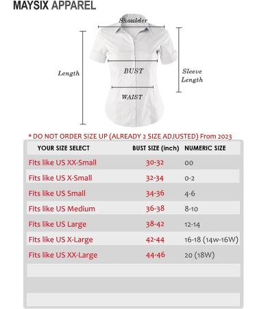 MAYSIX Short Sleeve Button Down Shirt for Women - Office to Casual Wear | XS-3XL - White Dot - Buy Online on GoSupps.com