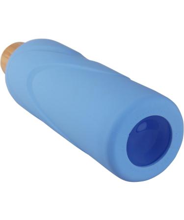 Origin BPA-Free Glass Water Bottle - Baby Blue 14 oz - Dishwasher Safe - Buy Online on GoSupps.com