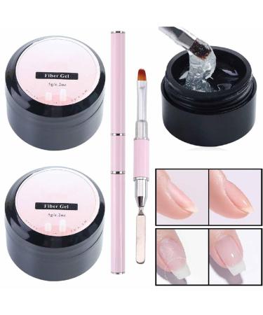 TSYIDUI 2pcs Nail Repair Protection Gel Nail Repair Kit for Split Natural Nail Instant Cracked Nail Repair Gel Nail Repair Kit for Cracked Natural Nail Emergency Easy Quick Fix