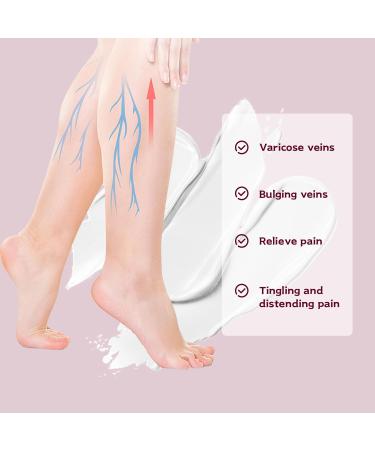  Joittey Algae Ointment for Legs Algae Ointment Active Algae Cream for Varicose Veins Algae Ointment Soothes and Rels Swollen Legs Suitable for All Skin Types - Buy Online on GoSupps.com