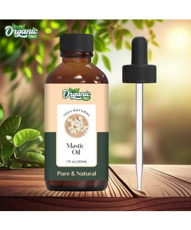 Mastic Oil (Pistacia Lentiscus) - Pure & Natural Essential Oil for Skincare Aroma & Massage | 30ml/1.01fl oz - International Shipping Available - Buy Online on GoSupps.com